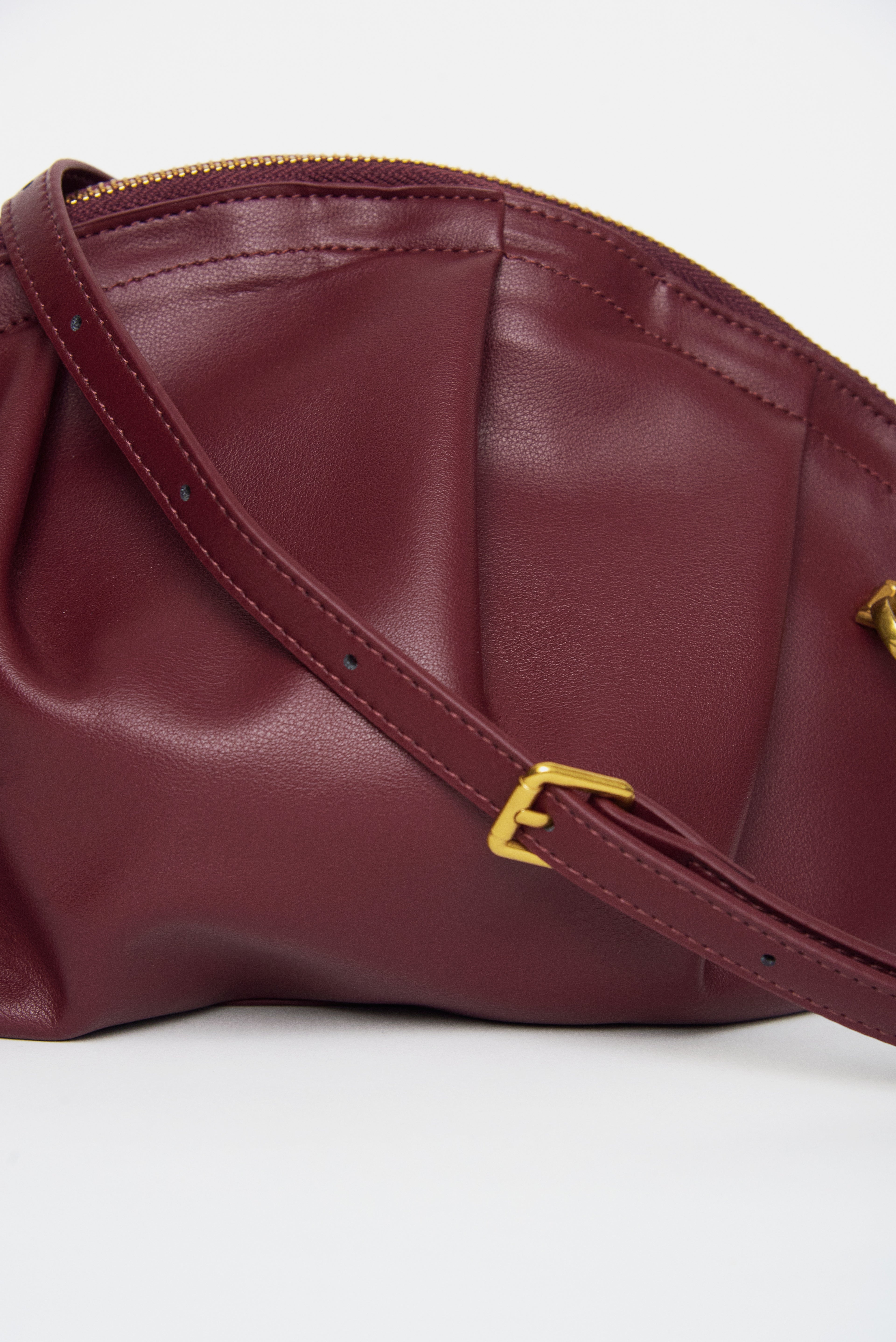 Bolso de Gyoza Grande Burdeos