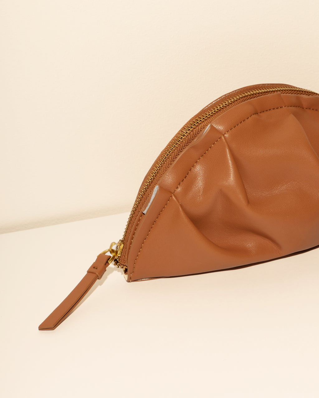Bolso de Gyoza Mini Caramelo