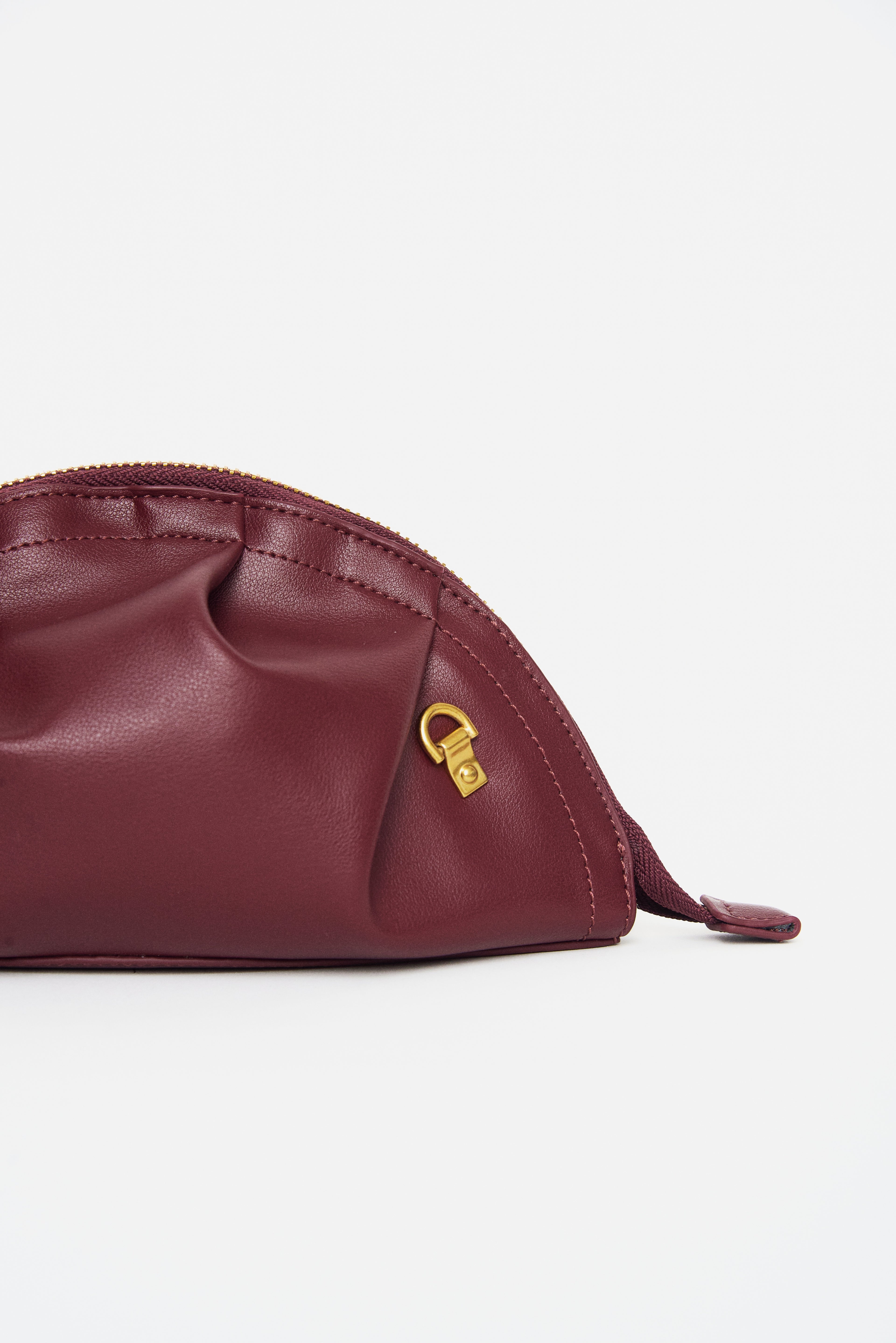 Bolso de Gyoza Mini Burdeos