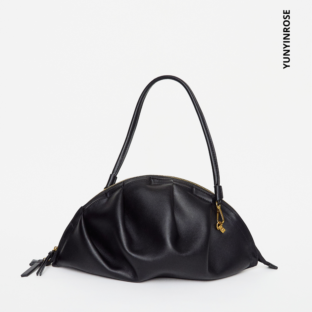 Bolso de Gyoza Grande Negro