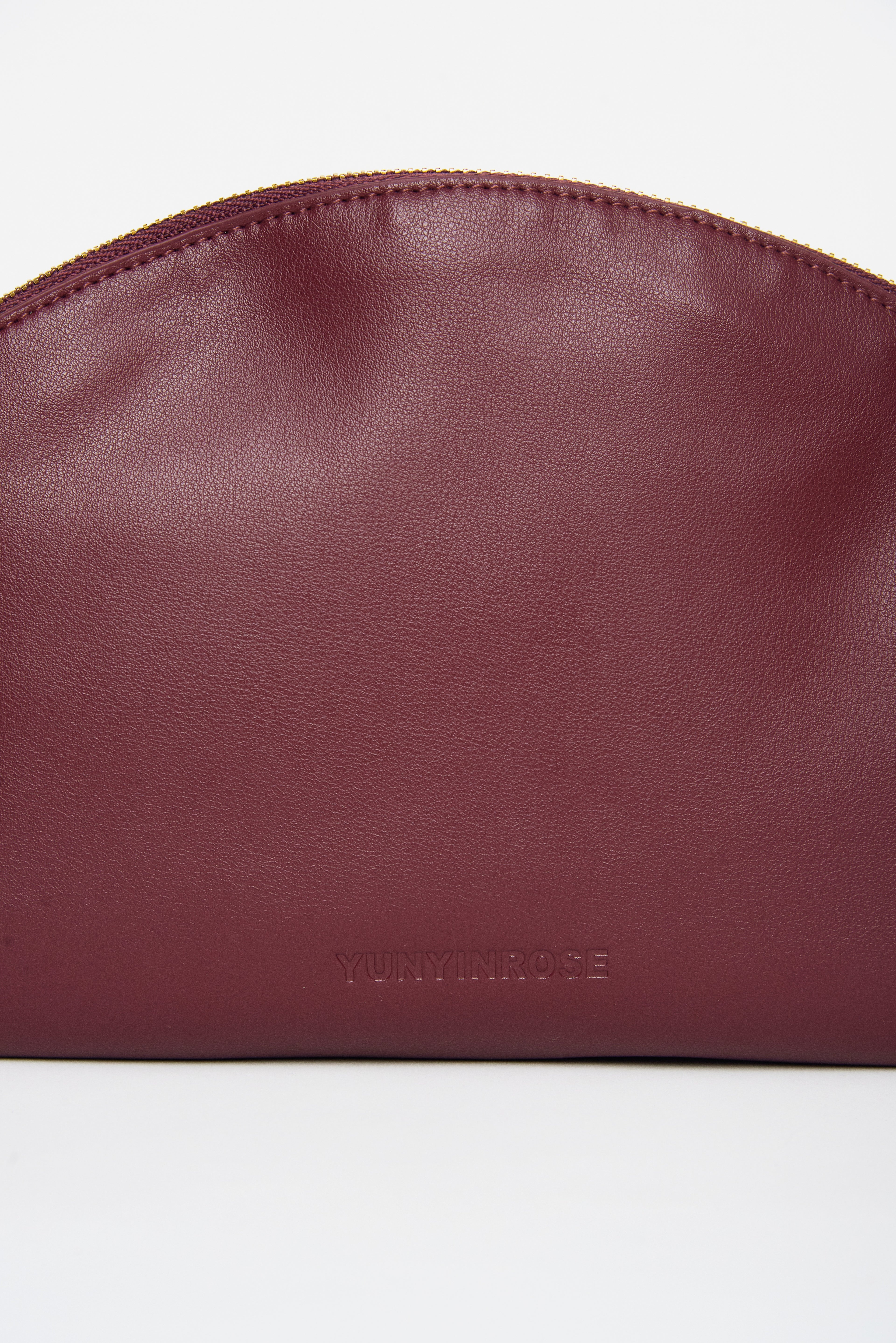 Bolso de Gyoza Grande Burdeos