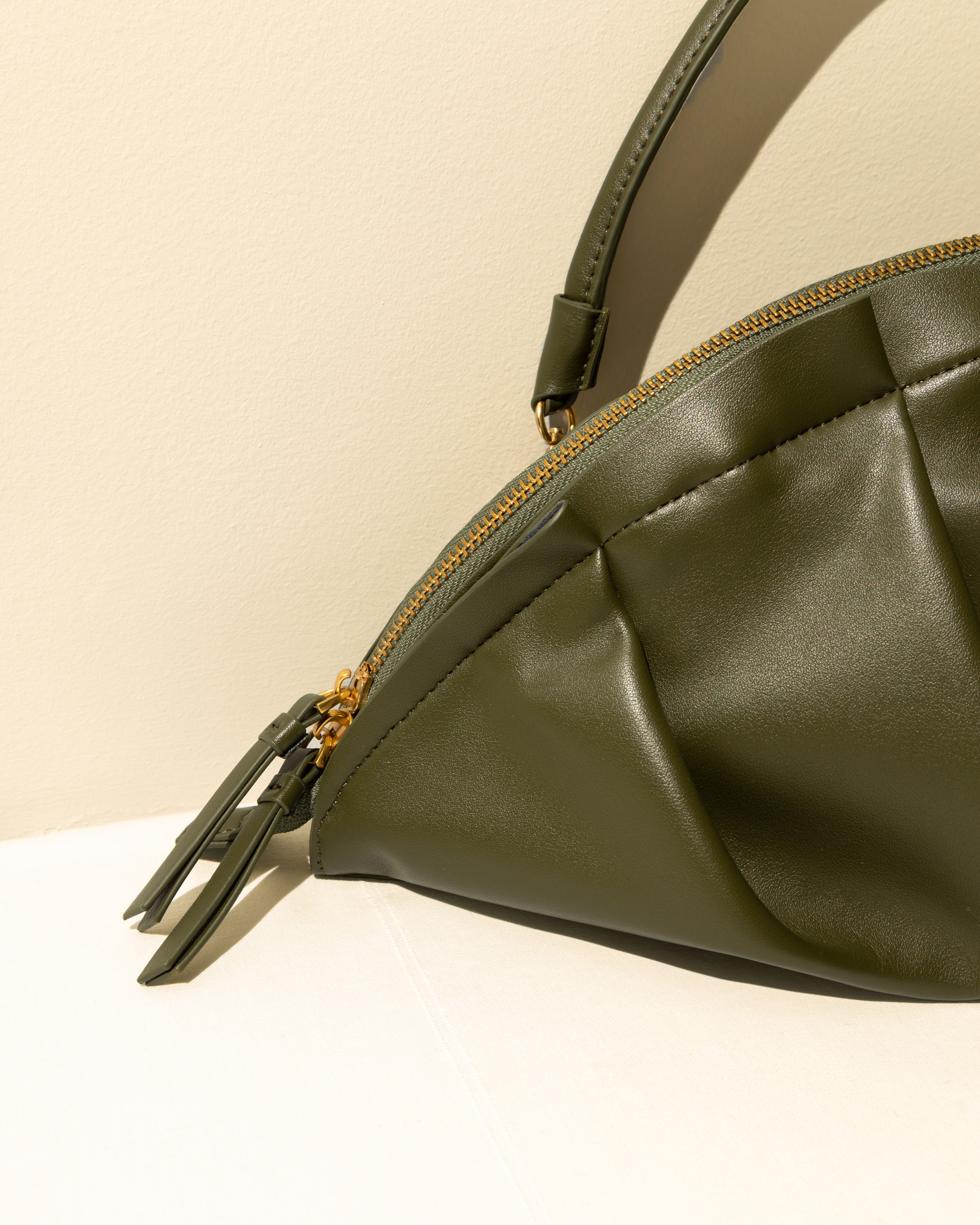 Bolso de Gyoza Grande Kaki