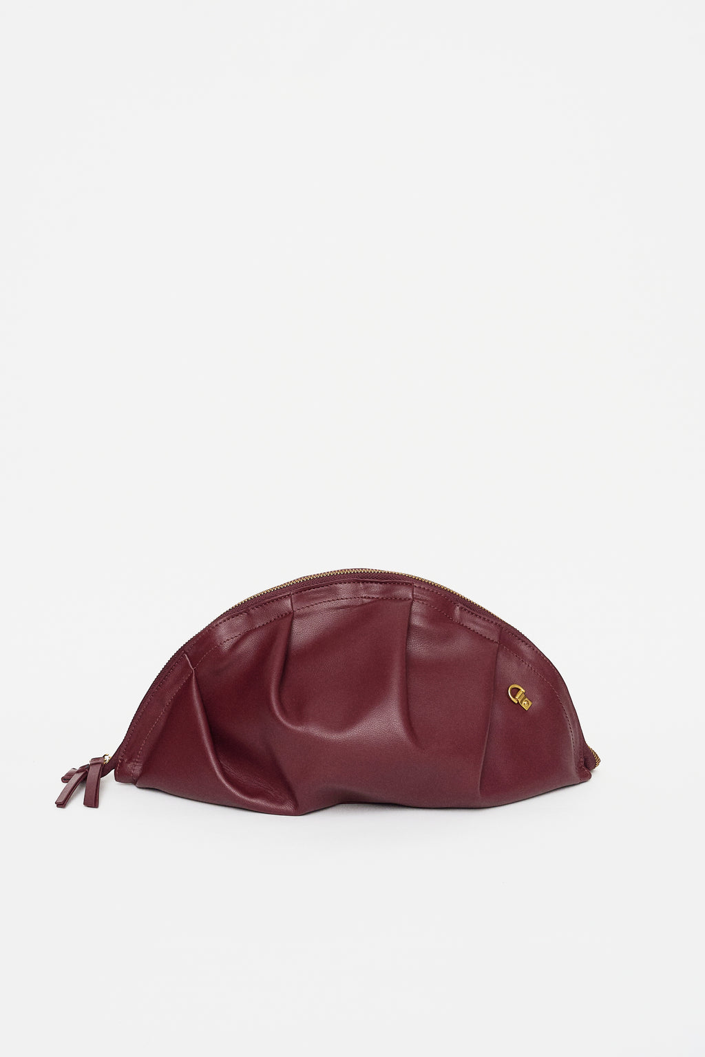 Bolso de Gyoza Grande Burdeos
