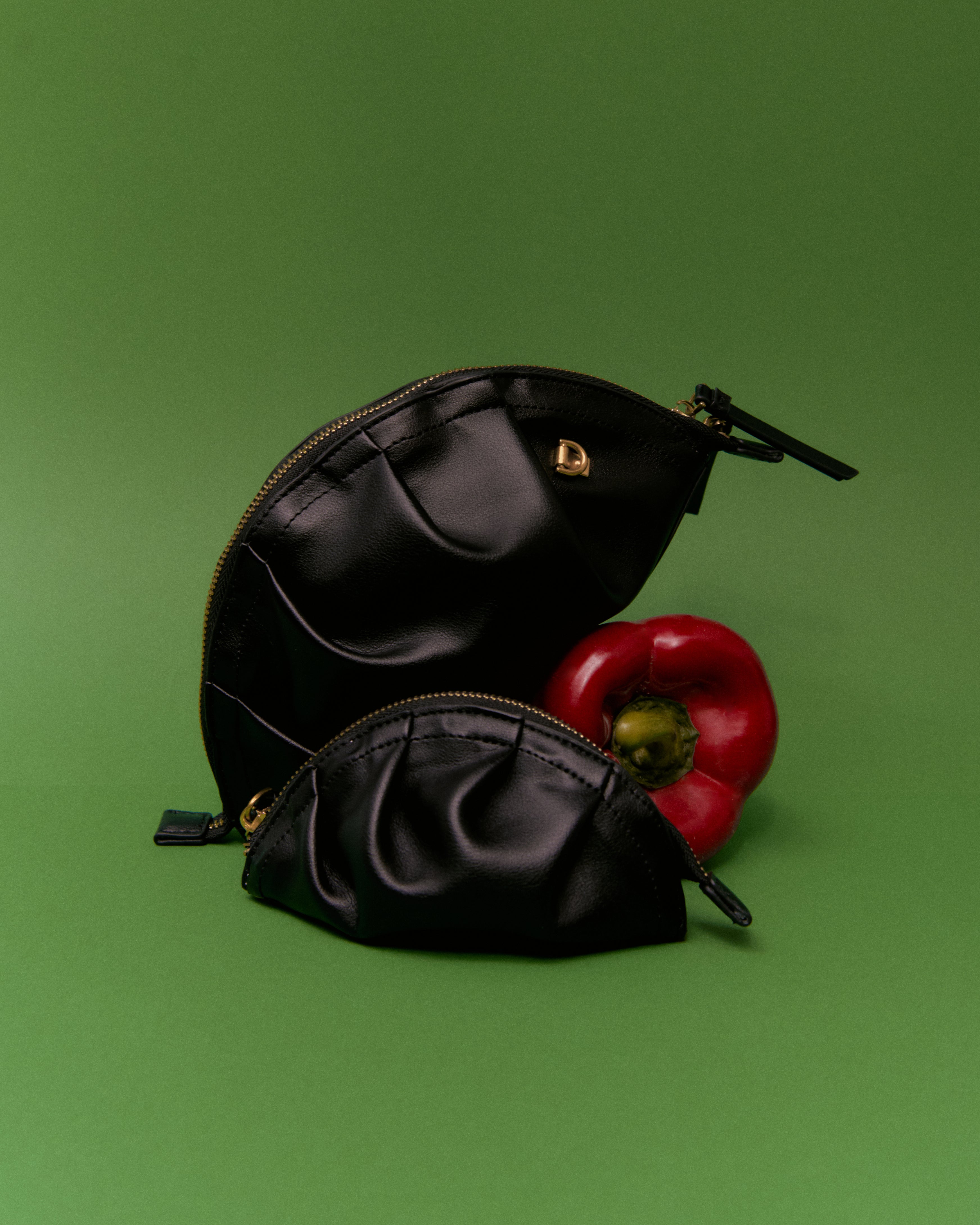 Bolso de Gyoza Mini Negro