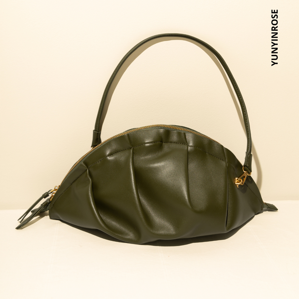Bolso de Gyoza Grande Kaki