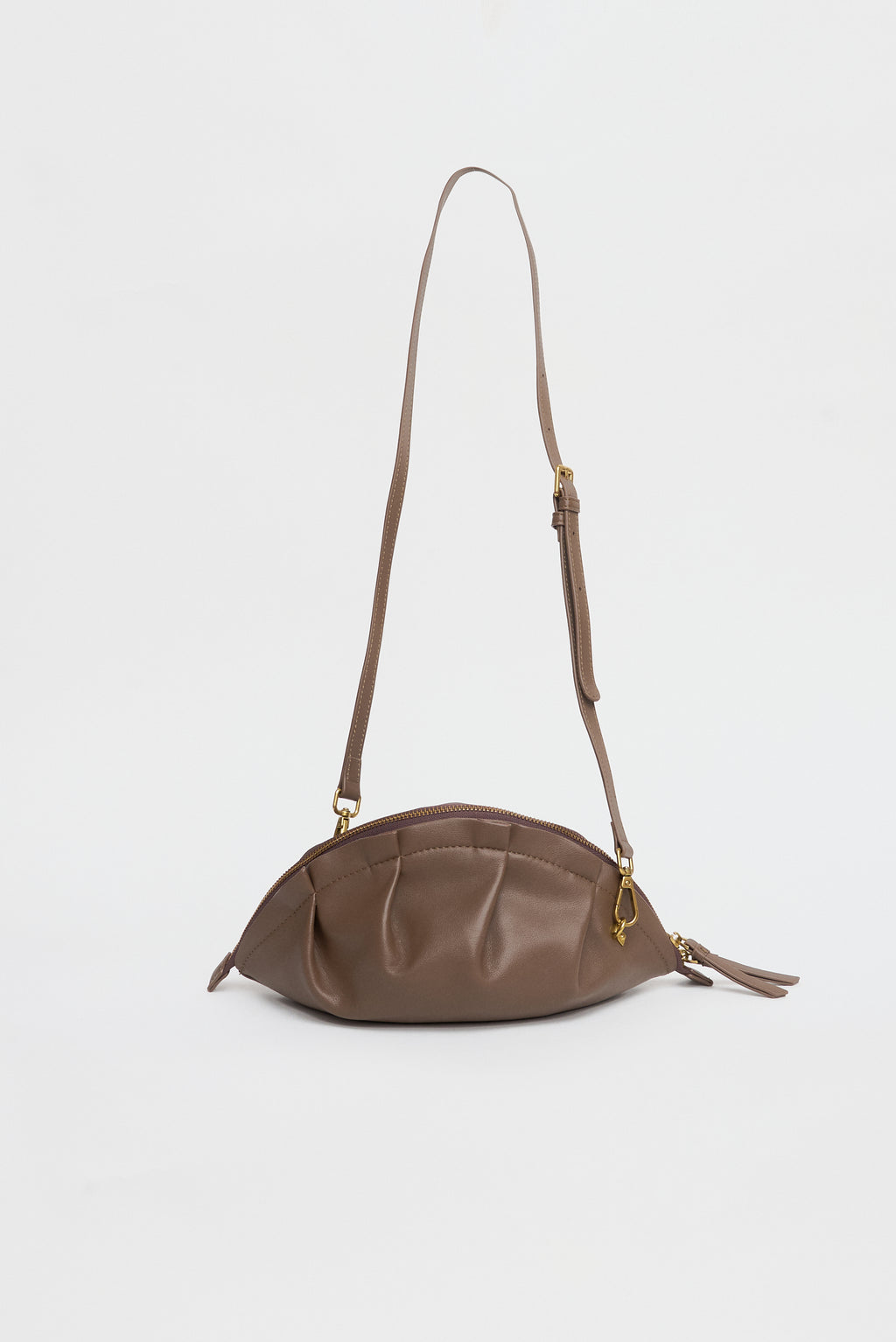 Bolso Gyoza Mediano Topo