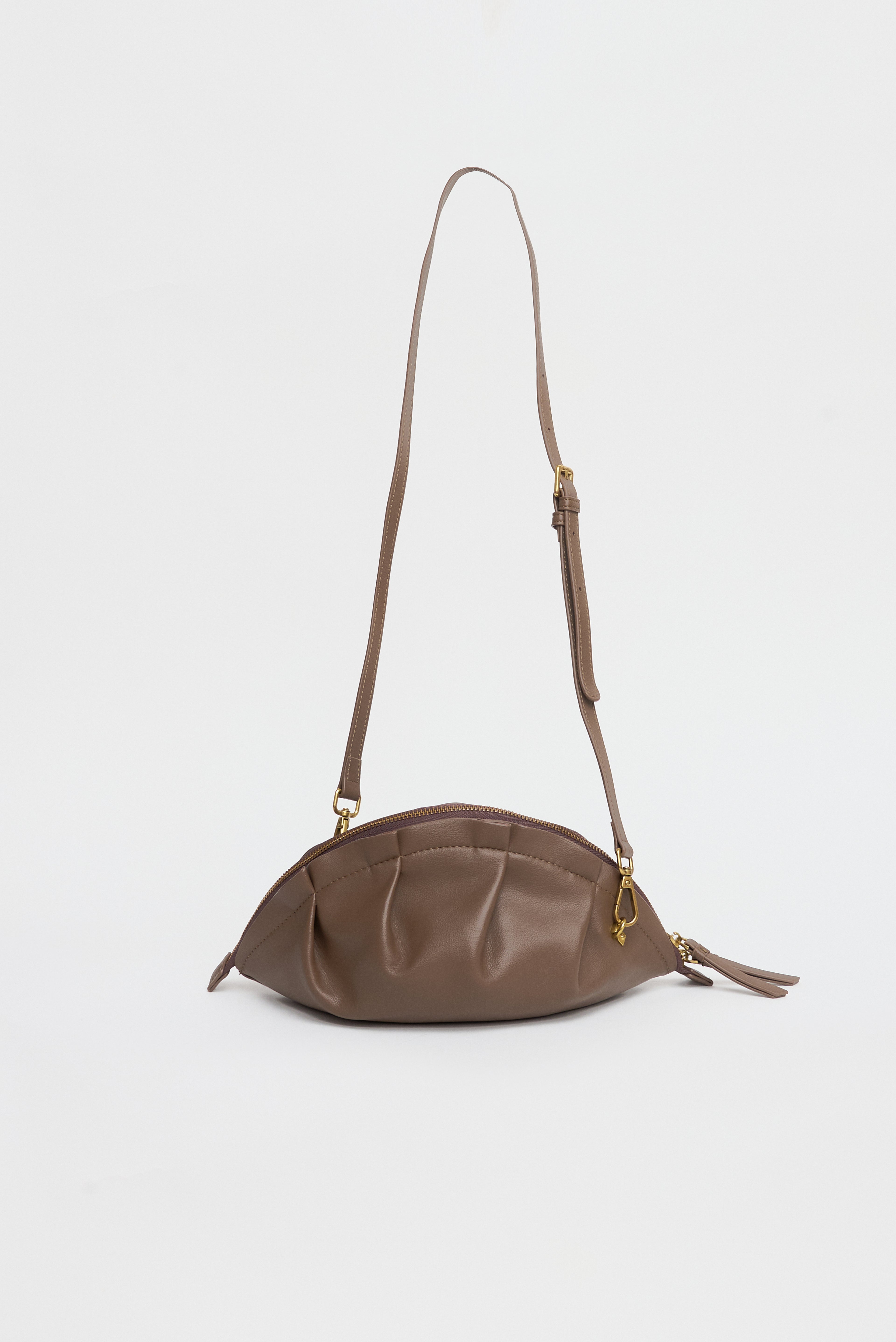 Bolso Gyoza Mediano Topo