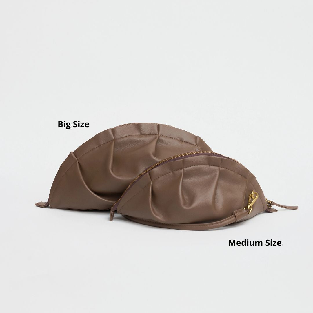 Bolso Gyoza Mediano Topo